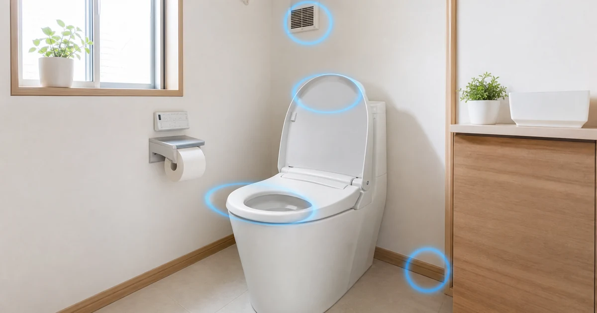 トイレの臭いの種類を見分けるチェックポイント
